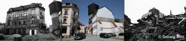 Triptychon Wasserturm/Burglehn, Bautzen 1989 vs. 2008